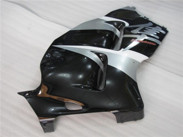 Plata Negro Carenado Moto Suzuki GSXR 1300 Hayabusa 96-07 Plata Negro Carenado Moto Suzuki GSXR 1300 Hayabusa 96-07