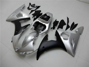 Plata Negro Carenado Moto Yamaha R6 03-05