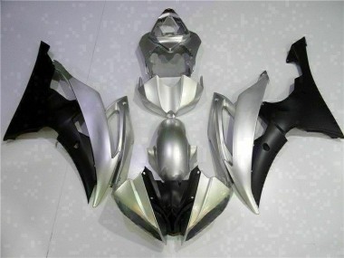 Plata Negro Carenado Moto Yamaha R6 08-16