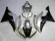 Plata Negro Carenado Moto Yamaha R6 08-16 Plata Negro Carenado Moto Yamaha R6 08-16