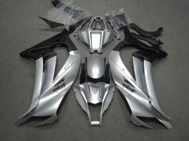 Plata Negro Ninja Carenado Moto Kawasaki ZX10R 11-15