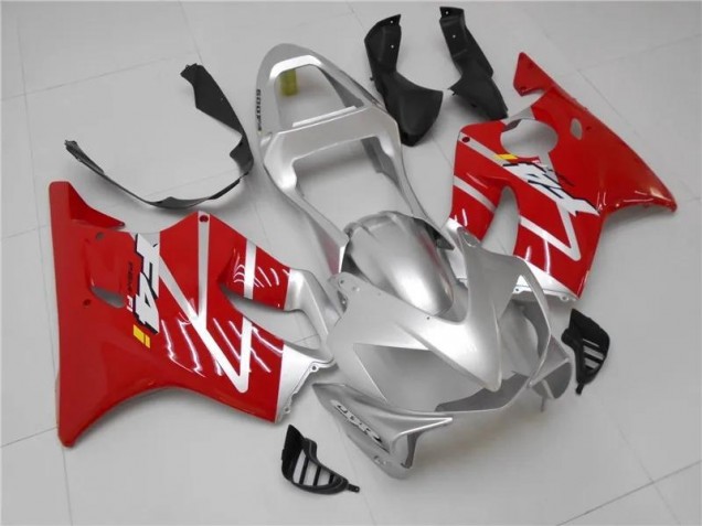 Plata Rojo Carenado Moto Honda CBR 600 F4i 01-03 Plata Rojo Carenado Moto Honda CBR 600 F4i 01-03