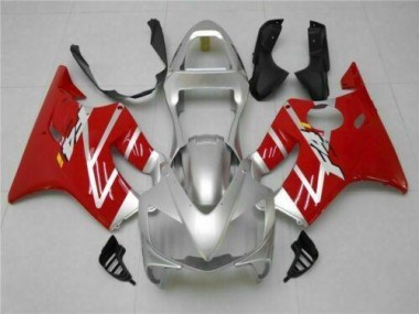 Plata Rojo Carenado Moto Honda CBR 600 F4i 01-03