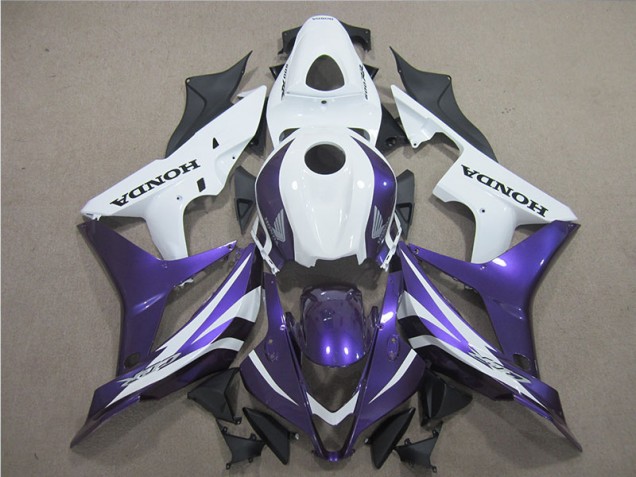 Púrpura Blanco Carenado Moto Honda CBR 1000 RR 04-05 Púrpura Blanco Carenado Moto Honda CBR 1000 RR 04-05