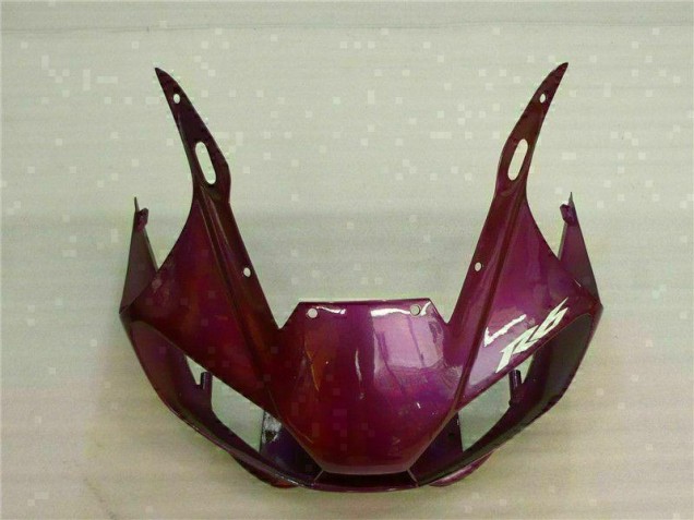 Púrpura Blanco Carenado Moto Yamaha R6 98-02 Púrpura Blanco Carenado Moto Yamaha R6 98-02