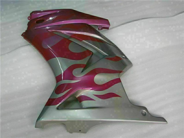 Púrpura Rojo Carenado Moto Kawasaki EX250 08-12 Púrpura Rojo Carenado Moto Kawasaki EX250 08-12
