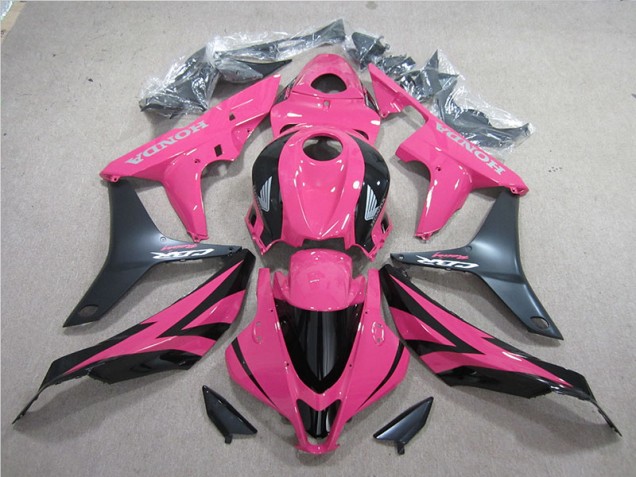 Púrpura Rosa Negro Carenado Moto Honda CBR 600 RR 07-08 Púrpura Rosa Negro Carenado Moto Honda CBR 600 RR 07-08