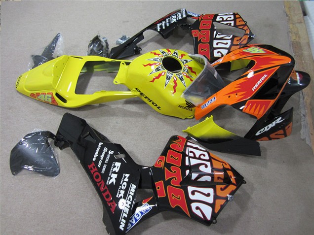 Repsol Inyección Kit Carenado Moto Honda CBR 600 RR 05-06 Repsol Inyección Kit Carenado Moto Honda CBR 600 RR 05-06
