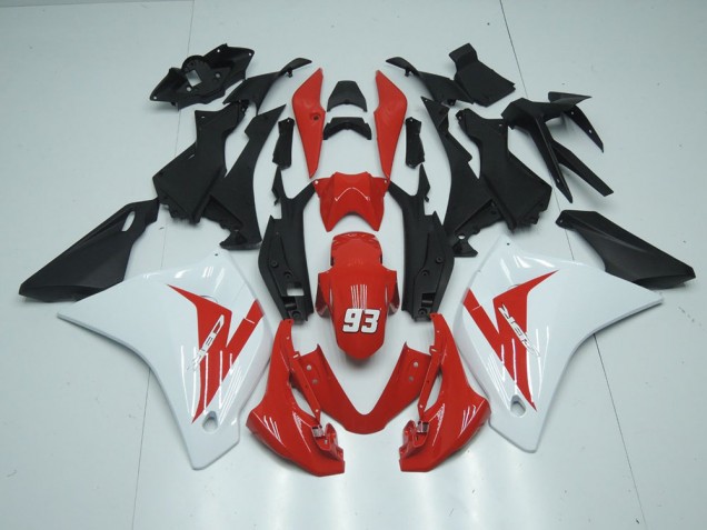 Rojo Blanco 93 Carenado Moto Honda CBR 125 R 11-13 Rojo Blanco 93 Carenado Moto Honda CBR 125 R 11-13