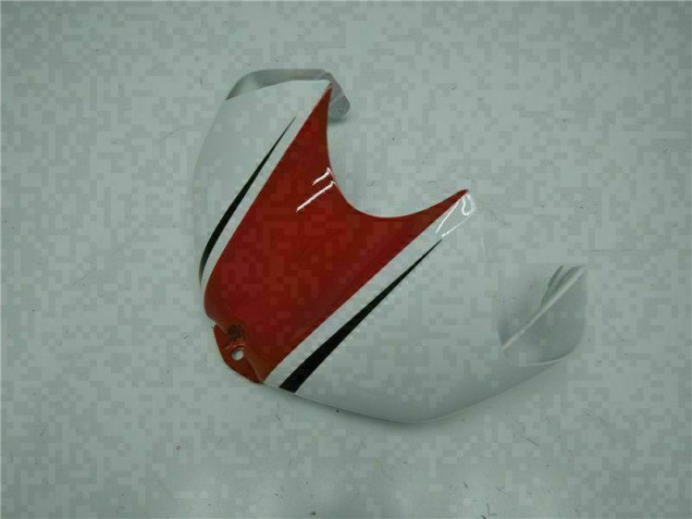 Rojo Blanco ABS Moto Plástico Yamaha R6 06-07 Rojo Blanco ABS Moto Plástico Yamaha R6 06-07