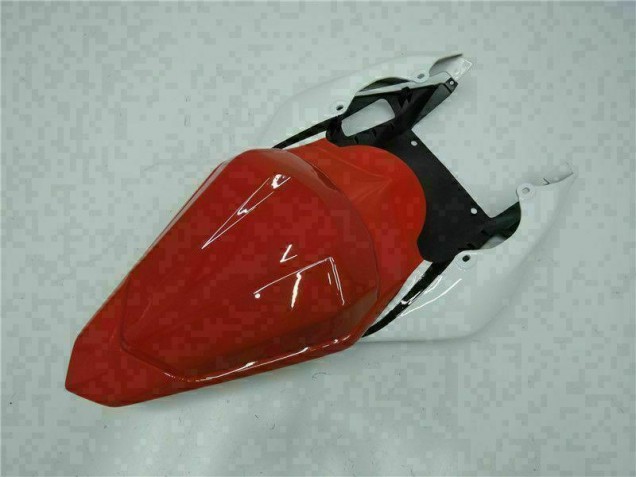 Rojo Blanco ABS Moto Plástico Yamaha R6 06-07 Rojo Blanco ABS Moto Plástico Yamaha R6 06-07