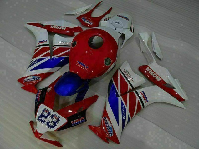 Rojo Blanco Azul 23 Carenado Moto Honda CBR 1000 RR 12-16 Rojo Blanco Azul 23 Carenado Moto Honda CBR 1000 RR 12-16
