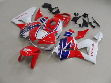 Rojo Blanco Azul HRC Kit Carenado Moto Honda CBR 600 RR 13-21