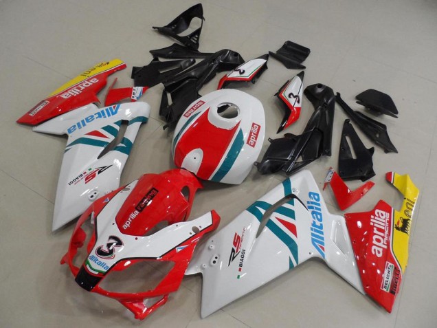 Rojo & Blanco Carenado Moto Aprilia RS 125 06-11 Rojo & Blanco Carenado Moto Aprilia RS 125 06-11