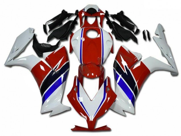 Rojo Blanco Carenado Moto Honda CBR 1000 RR 12-16 Rojo Blanco Carenado Moto Honda CBR 1000 RR 12-16