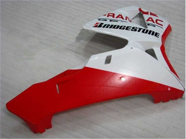 Rojo Blanco Carenado Moto Honda CBR 600 RR 05-06 Rojo Blanco Carenado Moto Honda CBR 600 RR 05-06