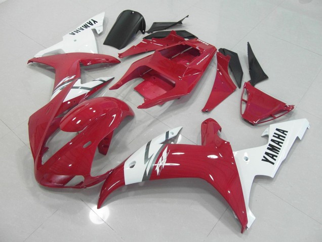 Rojo Blanco Carenado Moto Yamaha R1 02-03 Rojo Blanco Carenado Moto Yamaha R1 02-03