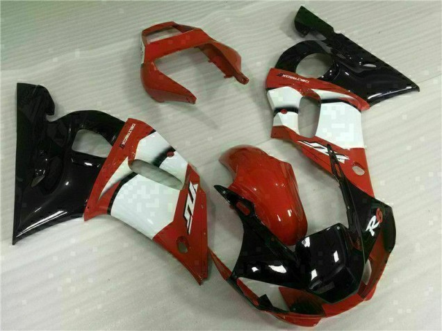 Rojo Blanco Carenado Moto Yamaha R6 98-02 Rojo Blanco Carenado Moto Yamaha R6 98-02