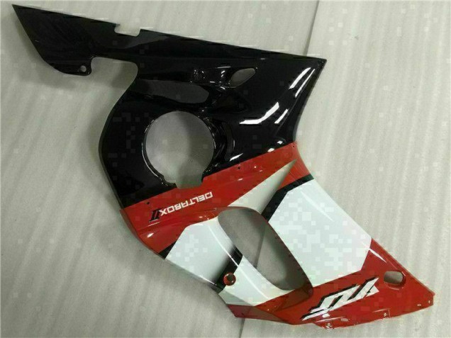 Rojo Blanco Carenado Moto Yamaha R6 98-02 Rojo Blanco Carenado Moto Yamaha R6 98-02