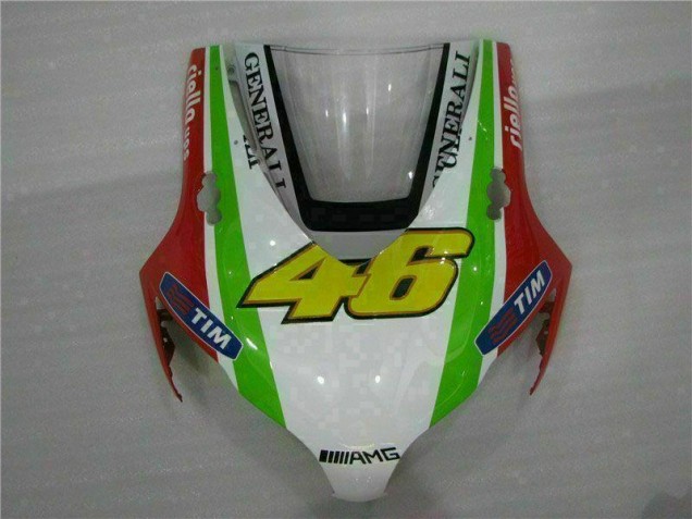 Rojo Blanco Carrocería Motocicletas Honda CBR 1000 RR 08-11 Rojo Blanco Carrocería Motocicletas Honda CBR 1000 RR 08-11