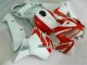 Rojo Blanco Carrocería Motocicletas Honda CBR 600 RR 05-06 Rojo Blanco Carrocería Motocicletas Honda CBR 600 RR 05-06