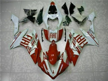 Rojo Blanco Carrocería Motocicletas Yamaha R1 07-08