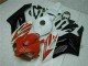 Rojo Blanco Inyección Kits Carenado Moto Honda CBR 1000 RR 04-05 Rojo Blanco Inyección Kits Carenado Moto Honda CBR 1000 RR 04-05