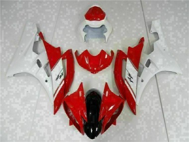 Rojo Blanco Kit Carenado Moto Yamaha R6 06-07