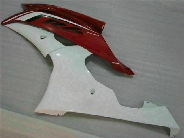 Rojo Blanco Kit Carenado Moto Yamaha R6 08-16