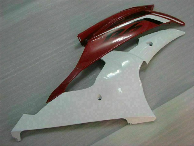 Rojo Blanco Kit Carenado Moto Yamaha R6 08-16