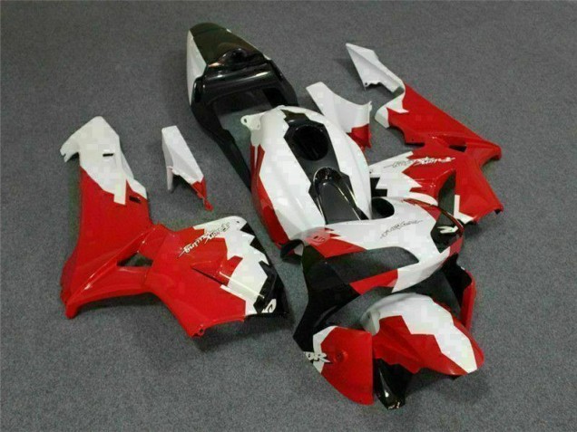 Rojo Blanco Kit Completo Carenado Moto Honda CBR 600 RR 03-04 Rojo Blanco Kit Completo Carenado Moto Honda CBR 600 RR 03-04