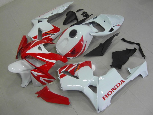 Rojo Blanco Kits Carenado Moto Honda CBR 600 RR 05-06 Rojo Blanco Kits Carenado Moto Honda CBR 600 RR 05-06