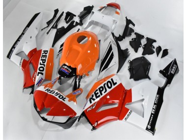 Rojo Blanco Naranja Repsol Carenado Moto Honda CBR 600 RR 13-21