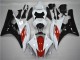Rojo Blanco Negro Carenados Moto Yamaha R6 06-07 Rojo Blanco Negro Carenados Moto Yamaha R6 06-07