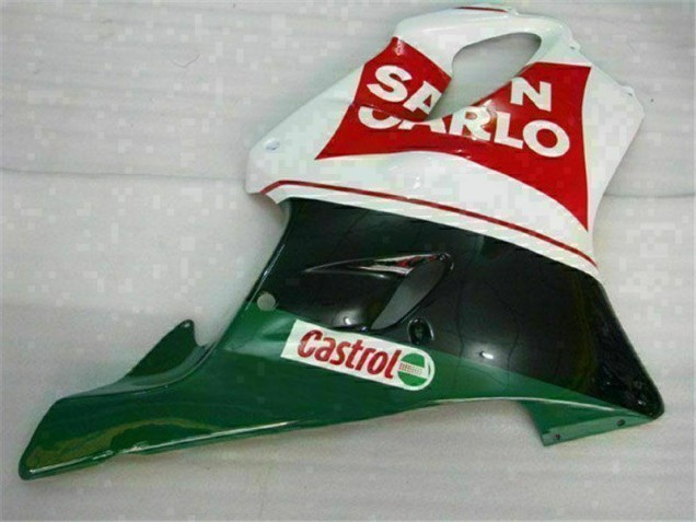 Rojo Blanco Negro San Carlo Carenado Moto Honda CBR 600 F4i 01-03 Rojo Blanco Negro San Carlo Carenado Moto Honda CBR 600 F4i 01-03