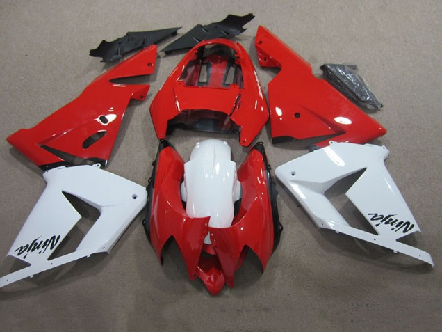 Rojo Blanco Ninja Carenado Moto Kawasaki ZX10R 03-05 Rojo Blanco Ninja Carenado Moto Kawasaki ZX10R 03-05