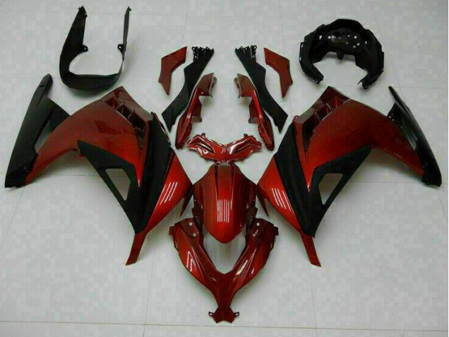 Rojo Carenado Moto Kawasaki EX300 13-16 Rojo Carenado Moto Kawasaki EX300 13-16