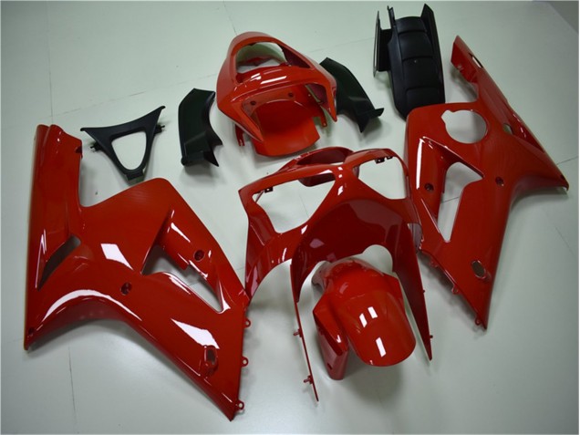 Rojo Carenado Moto Kawasaki ZX6R 03-04