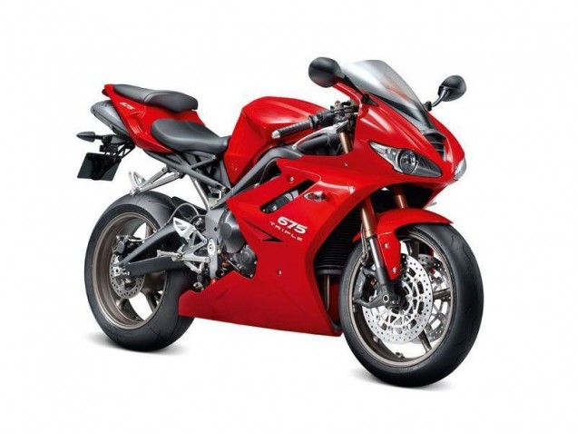 Rojo Carenado Moto Triumph Daytona 675 Triple 06-08 Rojo Carenado Moto Triumph Daytona 675 Triple 06-08