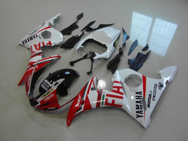 Rojo Fiat Carenado Moto Yamaha R6 03-05 Rojo Fiat Carenado Moto Yamaha R6 03-05