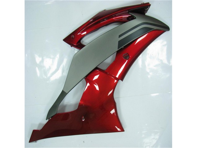 Rojo Gris Carenado Moto Yamaha R6 08-16 Rojo Gris Carenado Moto Yamaha R6 08-16