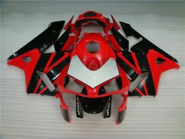 Rojo Inyección Kits Carenado Moto Honda CBR 600 RR 03-04