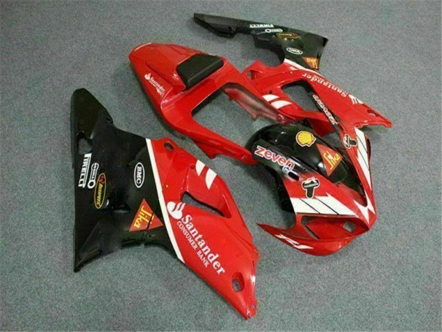 Rojo Kit Completo Carenado Moto Yamaha R1 00-01 Rojo Kit Completo Carenado Moto Yamaha R1 00-01
