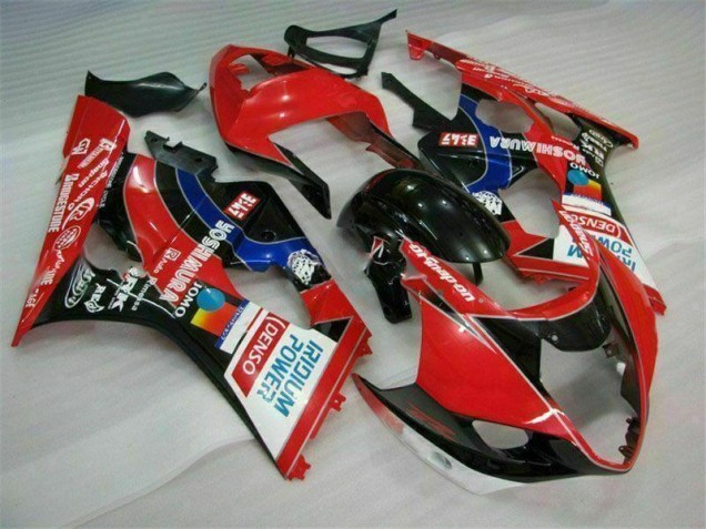 Rojo Kits ABS Carenado Motocicleta Suzuki GSXR 1000 K3 03-04 Rojo Kits ABS Carenado Motocicleta Suzuki GSXR 1000 K3 03-04