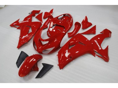 Rojo Kits Carenado Moto Kawasaki ZX10R 06-07