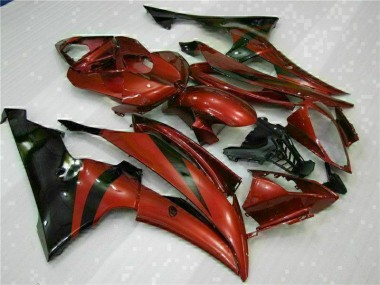 Rojo Kits Carenado Moto Yamaha R6 08-16