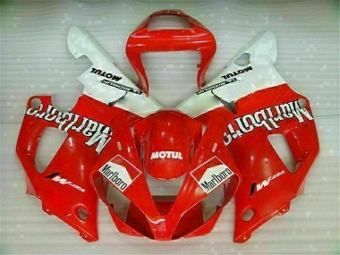 Rojo Kits Completo Carenado Moto Yamaha R1 00-01