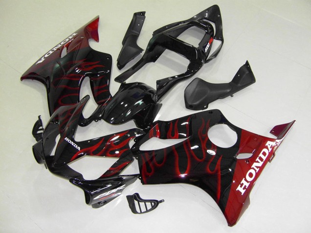Rojo Llama ABS Moto Plásticos Honda CBR 600 F4i 01-03 Rojo Llama ABS Moto Plásticos Honda CBR 600 F4i 01-03