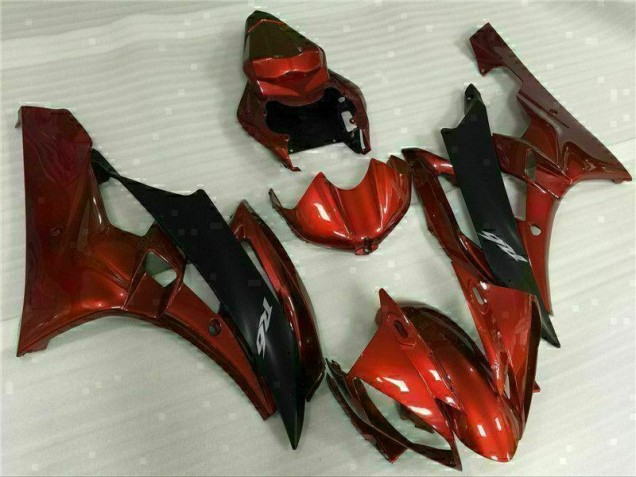 Rojo Moto Plástico Yamaha R6 06-07 Rojo Moto Plástico Yamaha R6 06-07