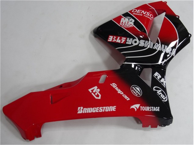 Rojo Negro ABS Kits Carenado Moto Honda CBR 600 RR 05-06 Rojo Negro ABS Kits Carenado Moto Honda CBR 600 RR 05-06